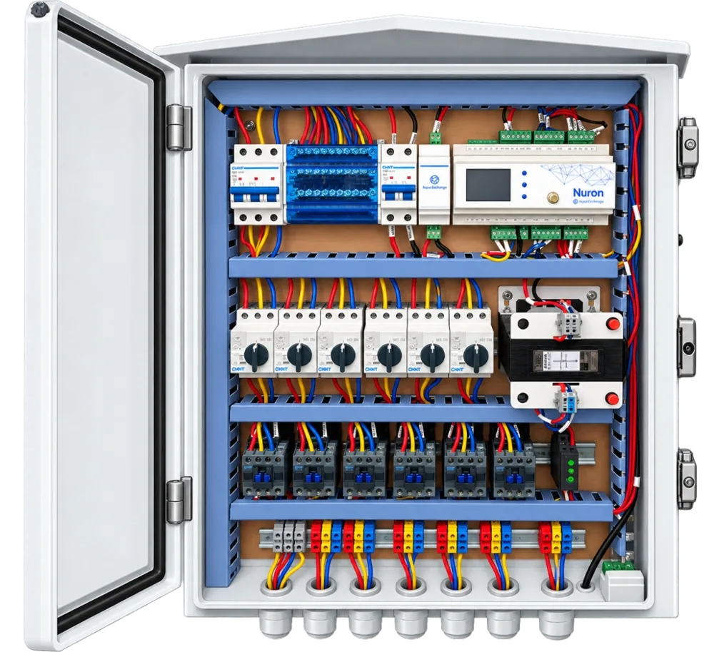Tablero eléctrico del arrancador inteligente de 6 puertos